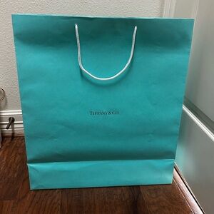Tiffany shopping bag (medium to large bag)